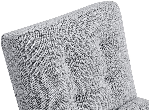 Zeal Grey Boucle Fabric Accent Chair 405Grey Meridian Furniture