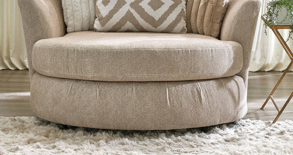 English Elm Transitional Marsicano Chair with Tight Back, Wide Track Arms, Deep Seating & High-Density Foam Support Light Brown 60 L x 60 W x 31 H B2741P380823