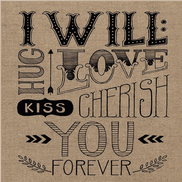 Homeroots Set Of Two Hugs Or Forever 1 White Framed Print Wall Art  Wood Paper And Texture 406007