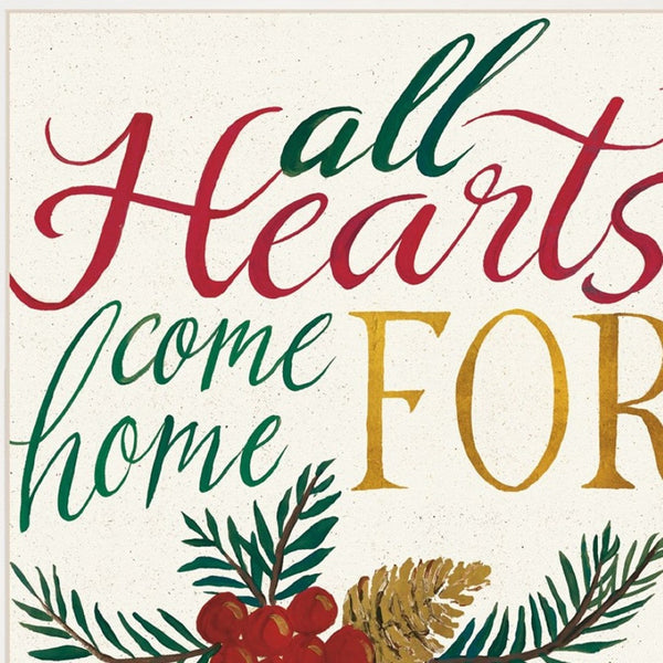HomeRoots Set of Two Holiday-Themed Framed Prints – Charming Wall Art for Festive Home Decor, 19” x 15” 406035