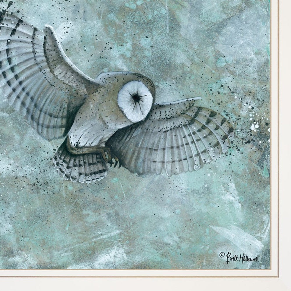 Homeroots Set Of Two Wildlife 1 White Framed Print Wall Art  Paper,Wood 406041