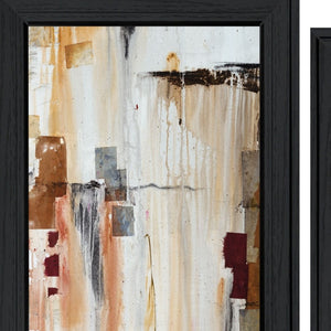 HomeRoots Set of Two Abstract Flight Framed Prints - Modern Wall Art for Contemporary Home Décor, 15x19" 406052