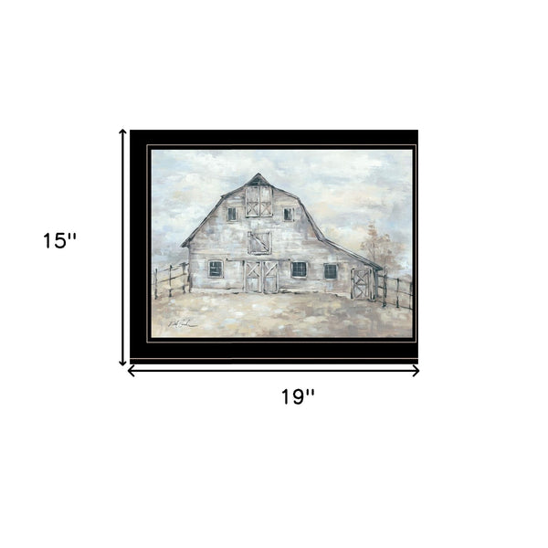 Homeroots Set Of Two True Spirit Horses 2 Black Framed Print Wall Art  Wood Paper 406143