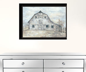 Homeroots Set Of Two True Spirit Horses 2 Black Framed Print Wall Art  Wood Paper 406143