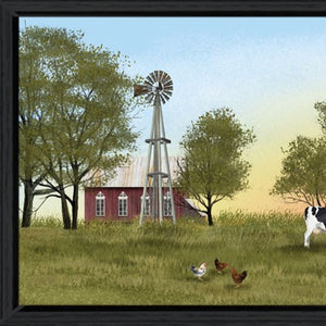 Homeroots Set Of Four Billy Jacobs Four Seasons Collection V Black Frame 1 Black Framed Print Wall Art  Wood Paper 406179