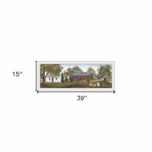 Homeroots Sweet Corn For Sale 2 White Framed Print Wall Art  Wood Product Paper Print Uv Coating 406365