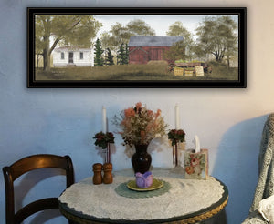 Homeroots Sweet Corn For Sale 3 Black Framed Print Wall Art  Wood Product Paper Print Uv Coating 406375