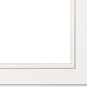 Homeroots The Road Home 14 White Framed Print Wall Art  Wood Product Paper Print Uv Coating 406403