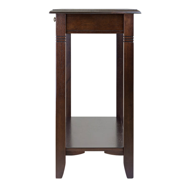 Winsome Wood Nolan Console Table - Elegant Cappuccino Finish, Chic Design, Perfect For Storage & Home Decor Cappuccino Solid ,Composite Wood 40640-winsome-wood