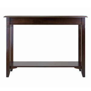 Winsome Wood Nolan Console Table - Elegant Cappuccino Finish, Chic Design, Perfect For Storage & Home Decor Cappuccino Solid ,Composite Wood 40640-winsome-wood