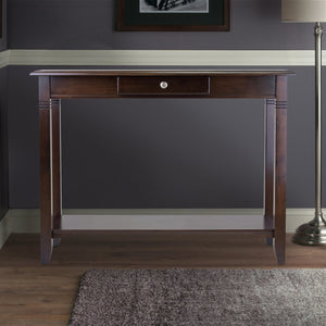 Winsome Wood Nolan Console Table - Elegant Cappuccino Finish, Chic Design, Perfect For Storage & Home Decor Cappuccino Solid ,Composite Wood 40640-winsome-wood