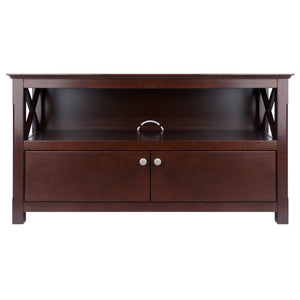 Winsome Wood Xola Cappuccino Tv Stand - Stylish Media Center With Ample Storage For Up To 46" Tvs, Easy Assembly Cappuccino Solid ,Composite Wood 40643-winsome-wood