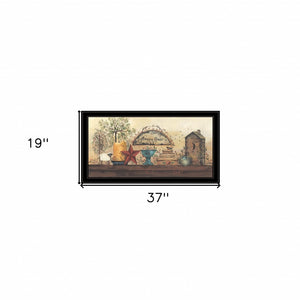 HomeRoots Amazing Grace Shelf 2 Framed Print Wall Art - Modern Elegance for Home, Office & Retail Spaces 406491