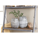 Raya Vase - Washed Gray 406669 Elk Home