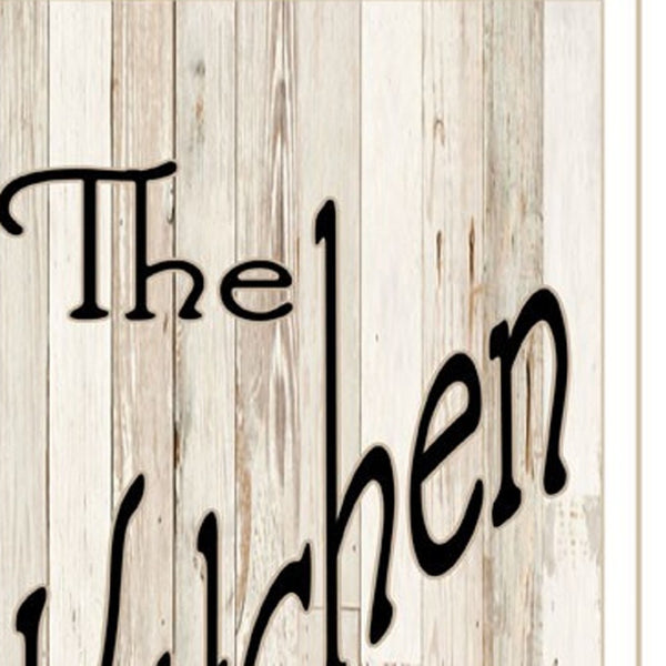 HomeRoots Set of Three Inviting White Framed Kitchen Wall Art Prints - Heartwarming Home Decor Collection 406674