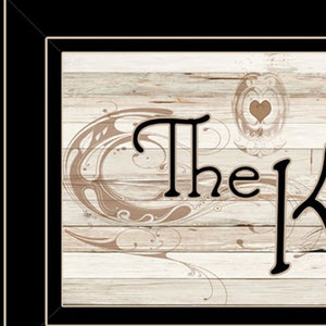 HomeRoots Set of Three Kitchen Wall Art Prints - Black Framed Decor for a Warm, Inviting Home Atmosphere 406677