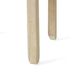 English Elm Christopher Knight Home® - End Table - Elegant Cream-White Solid Rubber Wood Design For Modern & Classic Home Décor Needs N771P269295Y