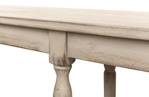 Sarreid Jensen Console - Stylish Stony Grey Finish With Reclaimed Pine For Rustic Elegance In Any Space Grey  40685