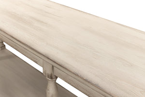 Sarreid Jensen Console - Stylish Stony Grey Finish With Reclaimed Pine For Rustic Elegance In Any Space Grey  40685
