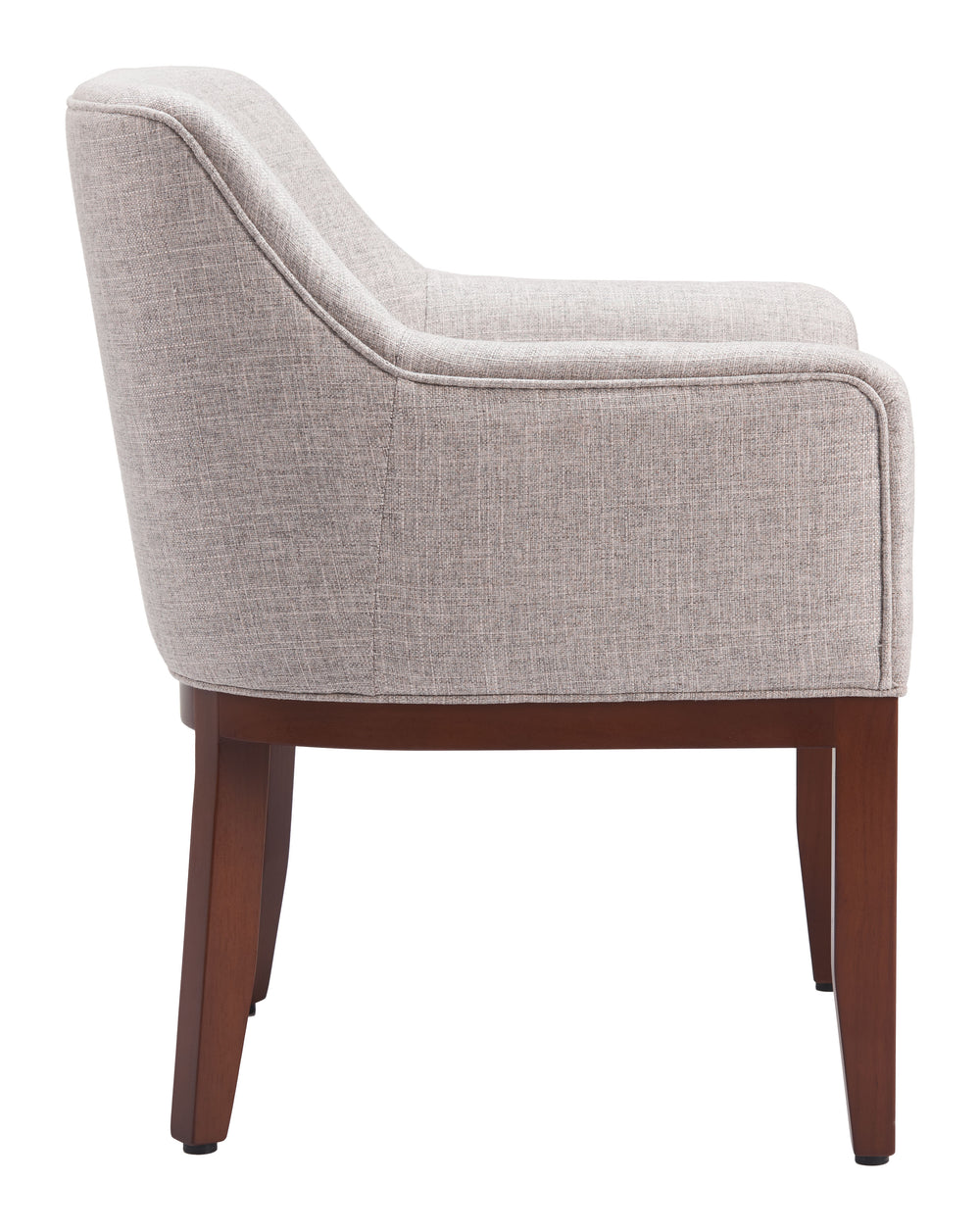 Berbera Dining Chair Gray 109977 Zuo Modern
