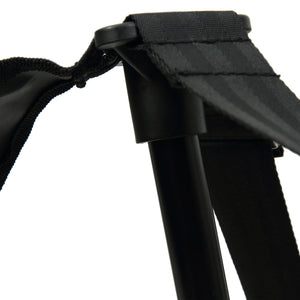 English Elm Hammock Camping Chair - Portable Rocking Recliner With Adjustable Back, Pillow & Cup Holder, Black W640P147218