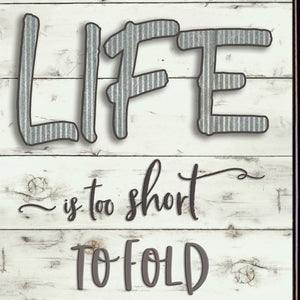 Homeroots Set Of Two Loads Of Fun 3 Black Framed Print Bathroom Wall Art  Paper 407108