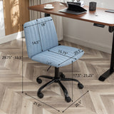 English Elm Masar Fabric Swivel Office Chair