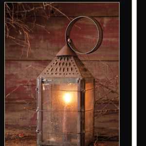 HomeRoots Set of Two Innkeepers Lantern Framed Prints - Modern Black Wall Art for Home & Office Decor 407214