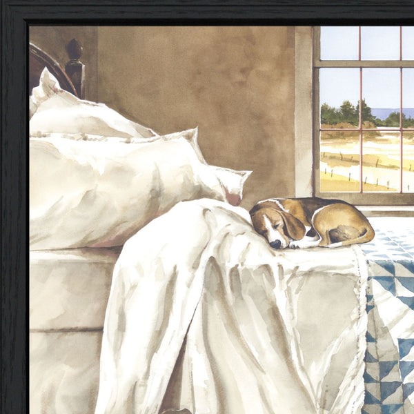 Homeroots Home Alone 1 Black Framed Print Wall Art Charcoal Wood Print On Paper 407397