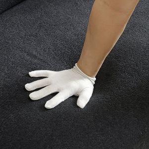 English Elm 2-in-1 Folding Sofa Bed with Plush Foam Support — Convertible Floor Couch to Queen Guest Sleeper Black W1117P325084