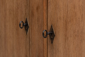 Sarreid Villefranche Sideboard Brown - Stylish Reclaimed Pine Design With 3 Removable Shelves For Storage Brown  40758-2