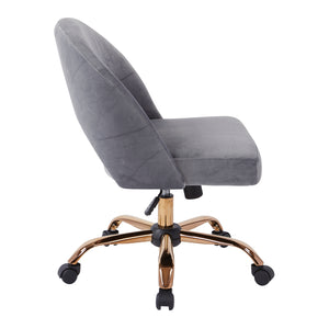 OSP Home Furnishings Lula Office Chair Moonlit