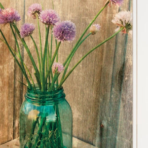 HomeRoots Set of Two Rustic Country Sunflowers and Chives Framed Prints for Charming Farmhouse Decor White 31 x 19 407903