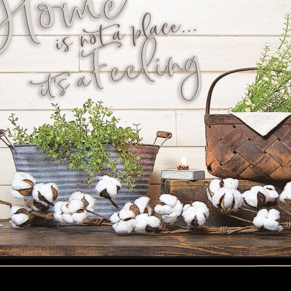 HomeRoots Set of Two Inspiring "Choose Joy" Black Framed Prints for Modern Farmhouse Home Decor Accent 407922
