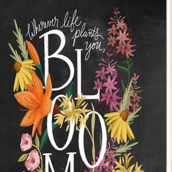 HomeRoots Set of Two Framed Botanical Typography Prints for Modern Farmhouse Wall Decor and Style Refresh White 407963