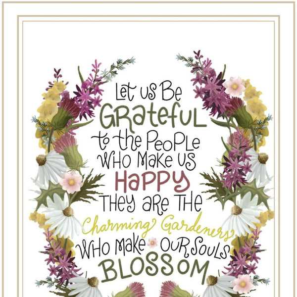 HomeRoots Set of Two Floral Prints in White Frame - Modern Farmhouse Wall Art for Elegant Home Decor 407978