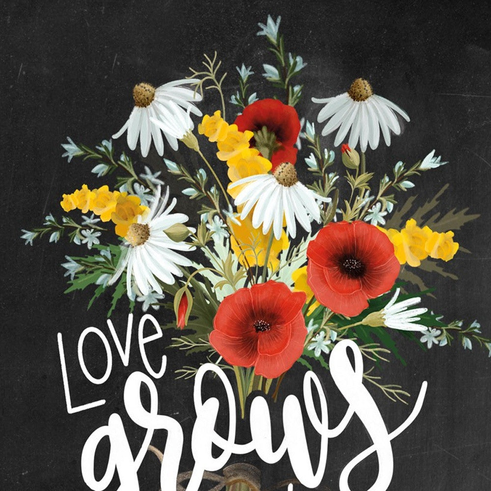 Homeroots Set Of Two With Grateful Hearts White Framed Print Wall Art  Wood Print 407981