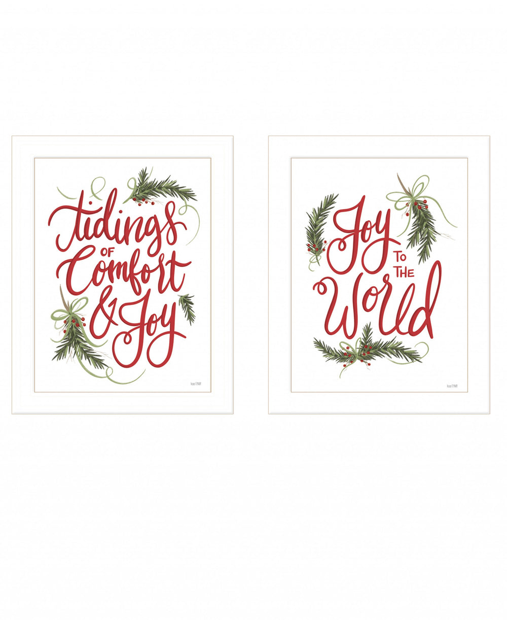 Homeroots Set Of Two Lilac And Wild Plum Bouquet 1 White Framed Print Wall Art  Wood Print 407989