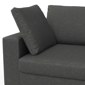 English Elm Charlie Oversized Deep Seater Loveseat - Eco-Friendly Comfort With Plush Cushions & Stylish Design B136P199252