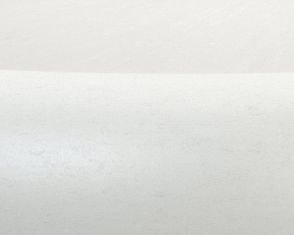 Sunpan Iolite Round Concrete Coffee Table - Contemporary Design for Indoor and Outdoor Spaces, Unique Appeal White