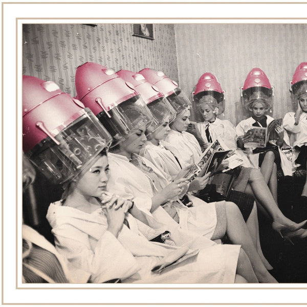 Homeroots Set Of Two The Salon White Framed Print Wall Art  Wood Print 408054