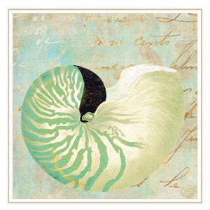 HomeRoots Set of Four Ocean Prints - White Framed Coastal Wall Art for Modern Farmhouse Decor, 29" x 29" 408058