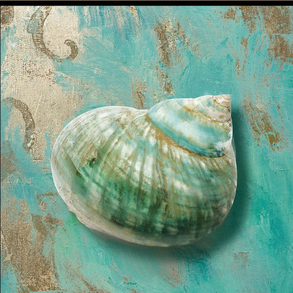 Homeroots Set Of Two Azurica I And Sea Ii 1 Black Framed Print Wall Art Black And Gold Wood Print 408061