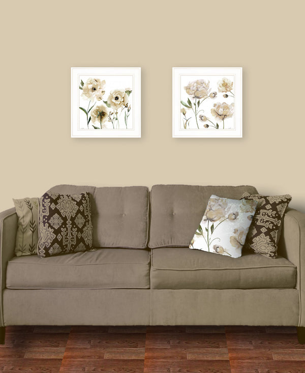Homeroots Set Of Two Brittany I And Sea Ii 1 White Framed Print Wall Art White Wood Print 408067
