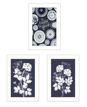 HomeRoots Set of Three Framed Prints - Embrace Individuality with Modern Farmhouse Wall Art Decor 408185