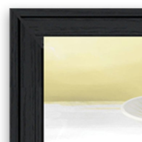 HomeRoots Set of Three Framed Tea Cups and Yellow Flowers Prints - Rustic Kitchen Wall Art for Farmhouse Charm 408201