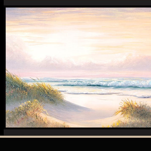 Homeroots Set Of Two Nautical Boat 2 Black Framed Print Wall Art Black And Gold Wood Print 408208