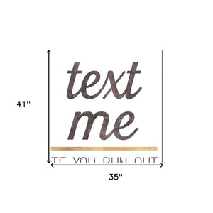 Homeroots Set Of Three Toilet Humor 3 Black Framed Print Wall Art Black Wood Print 408222