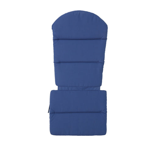 English Elm Christopher Knight Home® - Chair Cushion - Dark Blue Adirondack Cushion For Outdoor Seating, Water-Resistant & Easy Care N769P577022N