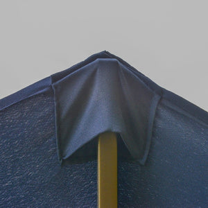 English Elm Outsunny 15' Double Sided Market Umbrella - Durable Steel, Uv Protection & Easy Crank For Patio Fun W2225P174183-GIGA